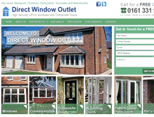 Tablet Screenshot of directwindowoutlet.co.uk